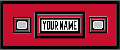 Chicago Nameplate & 2 Stanley Cup Champions Patches - Road White (2007-2017) - Premier Tier 6