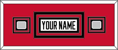 Chicago Nameplate & 2 Stanley Cup Finals Patches - Road White (2007-2017) - Premier Tier 6