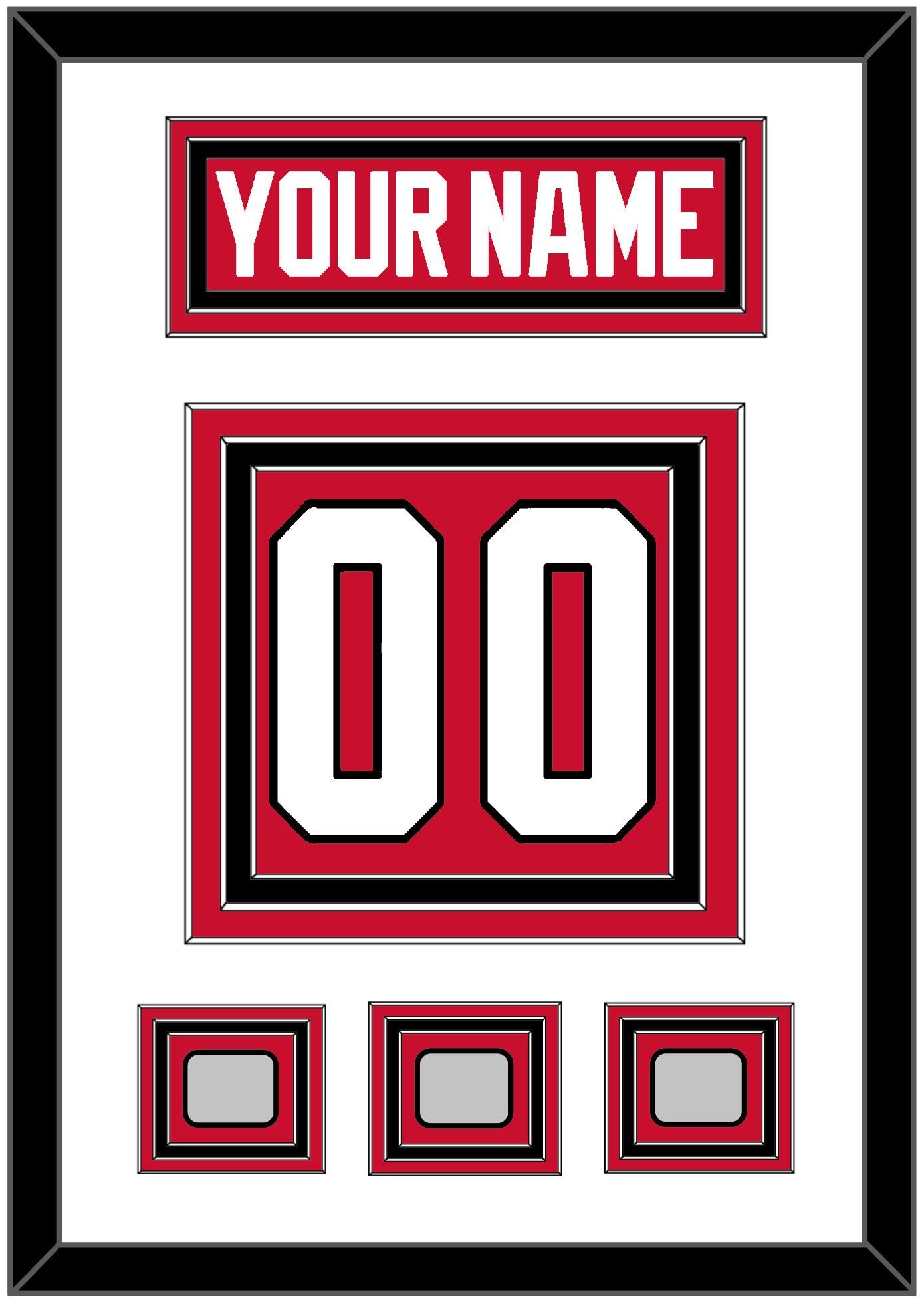 Chicago Legacy Nameplate & Full-Size Number - Split