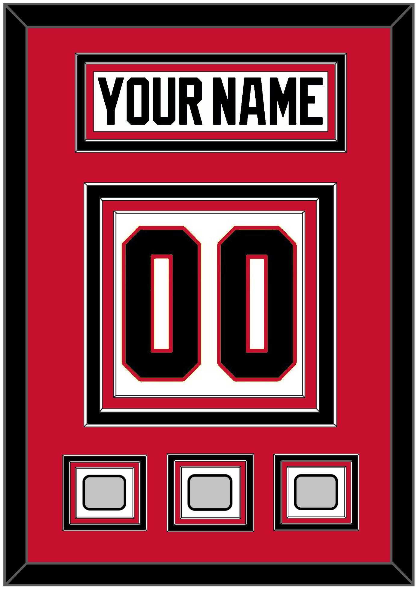 Chicago Legacy Nameplate & Full-Size Number - Split