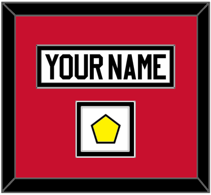 Chicago Nameplate & Logo Jersey Patch - Road White - Signature Tier 2