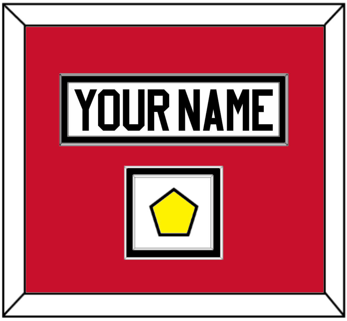 Chicago Nameplate & Logo Jersey Patch - Road White - Signature Tier 2