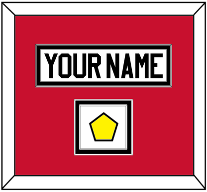 Chicago Nameplate & Logo Jersey Patch - Road White - Signature Tier 2