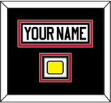 Chicago Nameplate & Logo Jersey Patch - Home/Road White (1999-2007) - Triple Mat 3