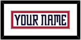 Columbus Nameplate - Home White (2000-2001) - Single Mat 1