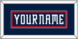 Columbus Nameplate - Road Navy Blue (2000-2001) - Single Mat 2