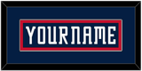 Columbus Nameplate - Road Navy Blue (2000-2001) - Single Mat 2
