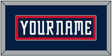 Columbus Nameplate - Road Navy Blue (2000-2001) - Single Mat 2