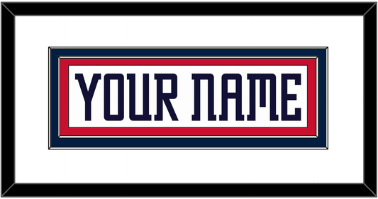 Columbus Nameplate - Road White (2007-2017) - Signature Tier 1