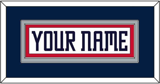 Columbus Nameplate - Home White (2000-2001) - Signature Tier 2