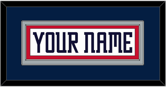 Columbus Nameplate - Home White (2000-2001) - Signature Tier 2