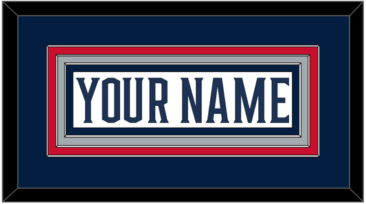 Columbus Nameplate - Road White - Premier Tier 2