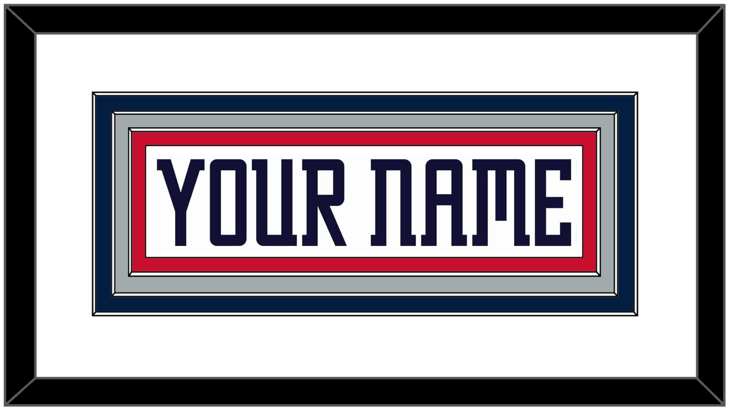 Columbus Nameplate - Home White (2000-2001) - Premier Tier 1