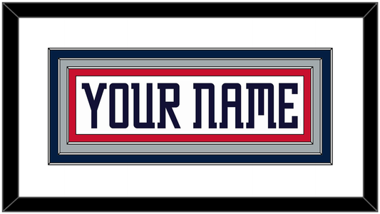 Columbus Nameplate - Road White (2007-2017) - Premier Tier 1