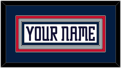 Columbus Nameplate - Home White (2000-2001) - Premier Tier 2