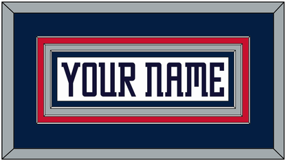 Columbus Nameplate - Home White (2000-2001) - Premier Tier 2