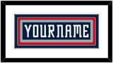 Columbus Nameplate - Road Navy Blue (2000-2001) - Triple Mat 1
