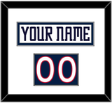 Columbus Nameplate & Number (Shoulder) - Home White (2000-2001) - Single Mat 1
