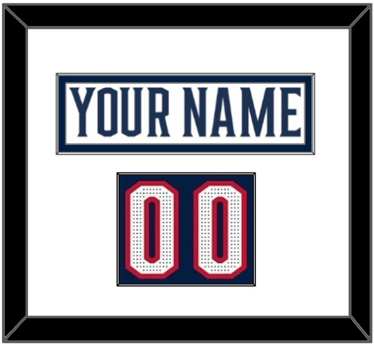 Columbus Nameplate & Number (Shoulder) - Road White (2017-2022) - Essential Tier 1