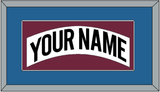 Colorado Nameplate - Home White (1999-2001) - Single Mat 3