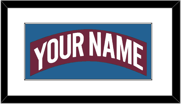 Colorado Nameplate - Road Burgundy (1999-2001) - Single Mat 1