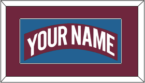 Colorado Nameplate - Road Burgundy (1999-2001) - Single Mat 2