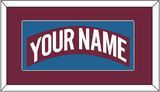 Colorado Nameplate - Road Burgundy (1999-2001) - Single Mat 2