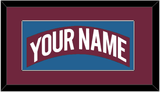 Colorado Nameplate - Road Burgundy (1999-2001) - Single Mat 2