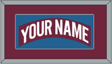 Colorado Nameplate - Road Burgundy (1999-2001) - Single Mat 2