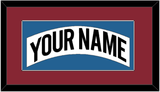 Colorado Nameplate - Home White (1995-1996) - Single Mat 2