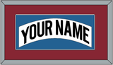 Colorado Nameplate - Home White (1995-1996) - Single Mat 2