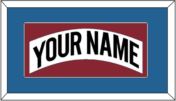 Colorado Nameplate - Home White (1995-1996) - Single Mat 3