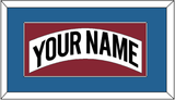 Colorado Nameplate - Home White (1995-1996) - Single Mat 3