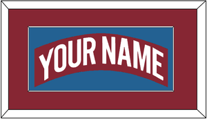 Colorado Nameplate - Road Burgundy (1995-1996) - Single Mat 2