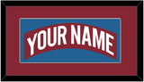 Colorado Nameplate - Road Burgundy (1995-1996) - Single Mat 2