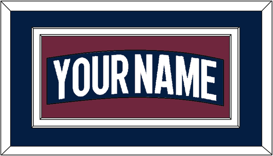 Colorado Nameplate - Alternate Navy - Signature Tier 2