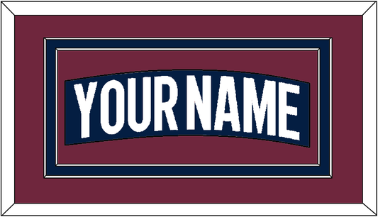 Colorado Nameplate - Alternate Navy - Signature Tier 3