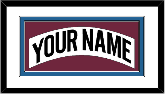 Colorado Nameplate - Home White (1999-2001) - Double Mat 1