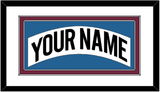 Colorado Nameplate - Home White (1999-2001) - Double Mat 2