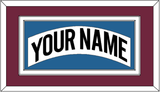 Colorado Nameplate - Home White (1999-2001) - Double Mat 4