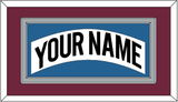 Colorado Nameplate - Home White (1999-2001) - Double Mat 3