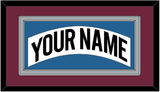 Colorado Nameplate - Home White (1999-2001) - Double Mat 3