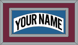 Colorado Nameplate - Home White (1999-2001) - Double Mat 3