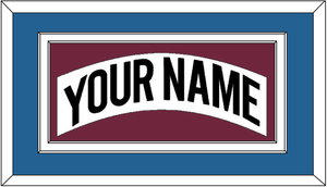 Colorado Nameplate - Home White (1999-2001) - Double Mat 5