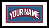 Colorado Nameplate - Road Burgundy (1999-2001) - Double Mat 1