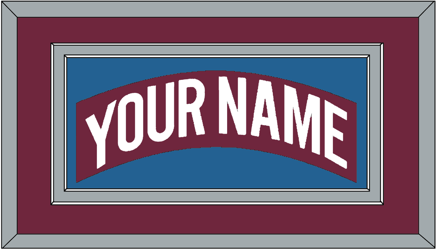 Colorado Nameplate - Road Burgundy (1999-2001) - Signature Tier 3