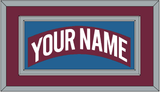 Colorado Nameplate - Road Burgundy (1999-2001) - Double Mat 3