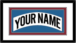 Colorado Nameplate - Home White (1995-1996) - Double Mat 2