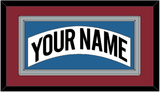 Colorado Nameplate - Home White (1995-1996) - Double Mat 3