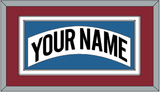 Colorado Nameplate - Home White (1995-1996) - Double Mat 4